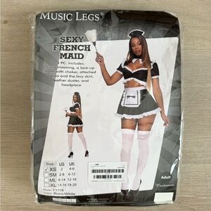 Maid costume size XS